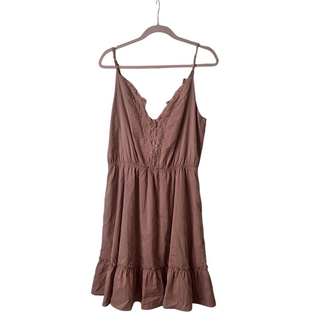 Elegant Mauve Pink dress